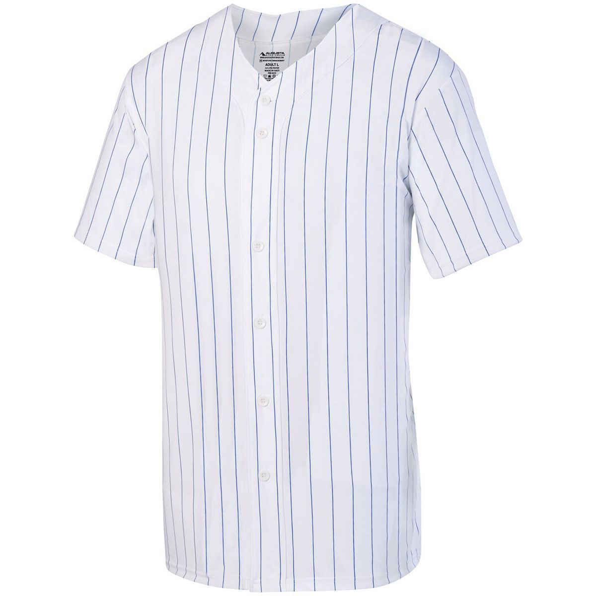 Youth Pinstripe Full-Button Jersey - 1686