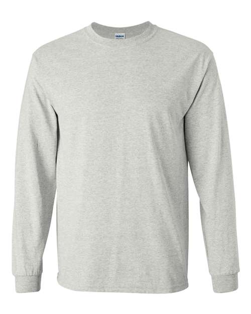 Ultra Cotton® Long Sleeve T-Shirt (Greys) - 2400