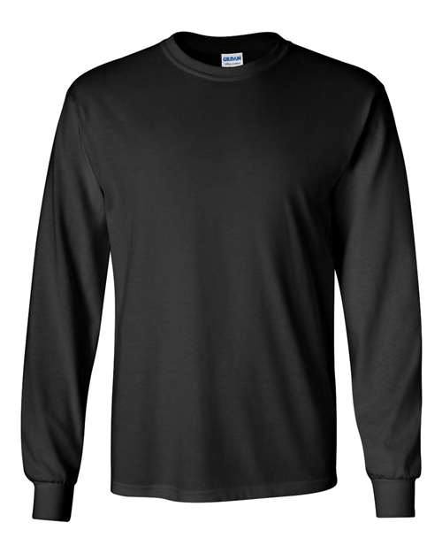 Ultra Cotton® Long Sleeve T-Shirt (Blacks) - 2400
