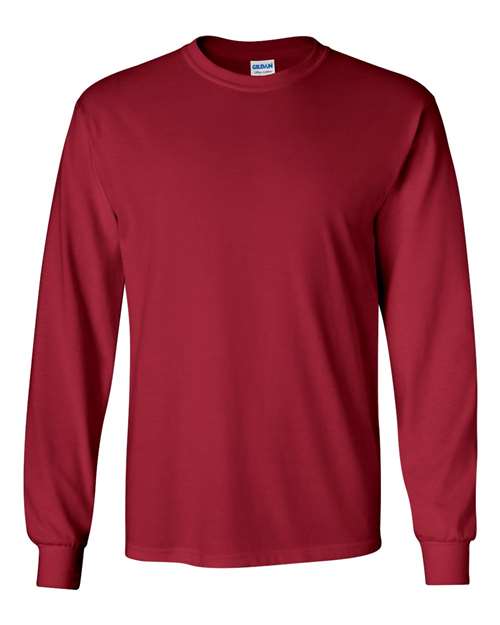 T-shirt à manches longues Ultra Cotton® (rouges) - 2400