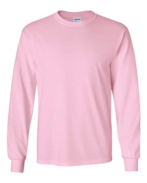 Ultra Cotton® Long Sleeve T-Shirt (Pinks) - 2400