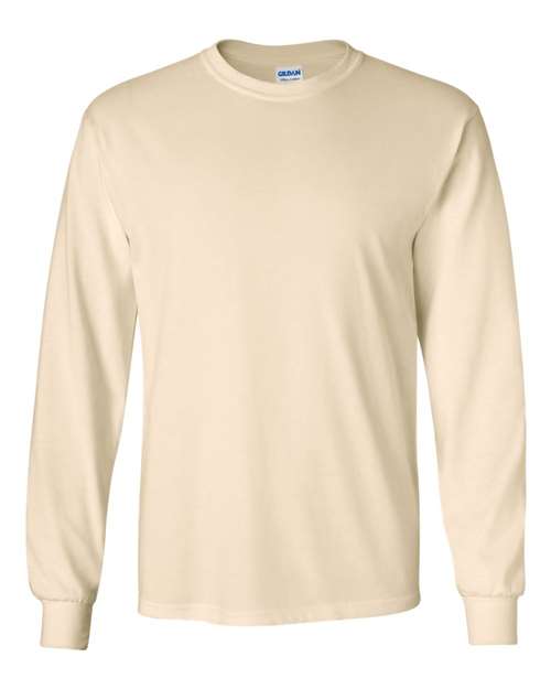 Ultra Cotton® Long Sleeve T-Shirt (Neutrals) - 2400