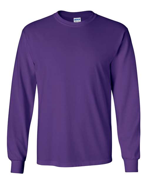 Ultra Cotton® Long Sleeve T-Shirt (Purples) - 2400