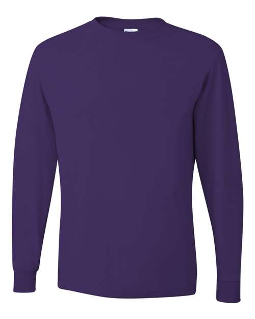 T-shirt Dri-Power® à manches longues 50/50 (violets) - 29LSR