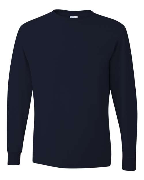 T-shirt Dri-Power® à manches longues 50/50 (Bleu) - 29LSR