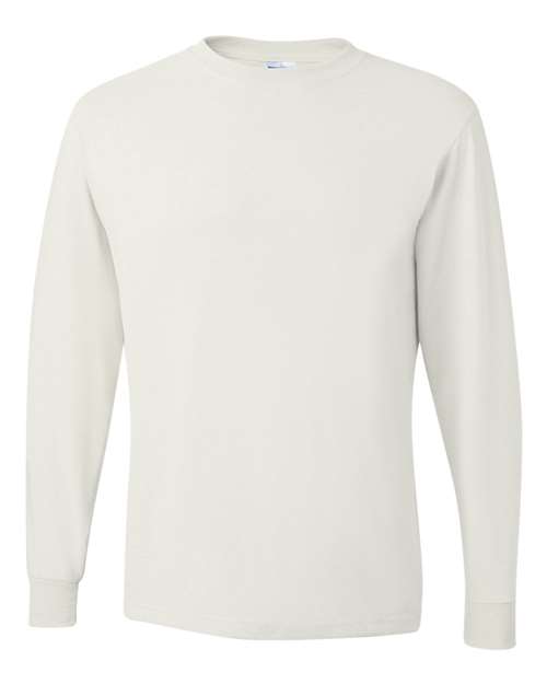 T-shirt Dri-Power® à manches longues 50/50 (Blancs) - 29LSR