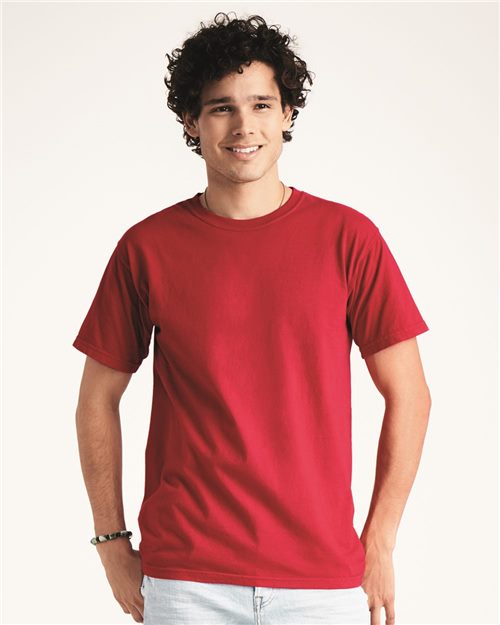 Garment-Dyed Heavyweight T-Shirt (Pinks) - 1717