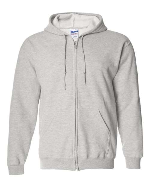 Heavy Blend™ Full-Zip Hooded Sweatshirt (Greys) - 18600