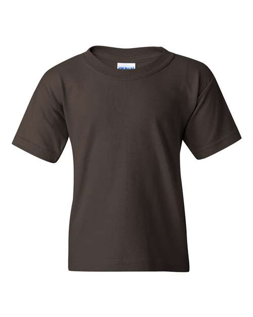 Heavy Cotton™ Youth T-Shirt (Browns) - 5000B