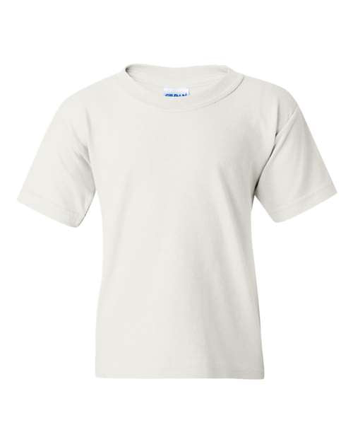 T-shirt pour jeunes Heavy Cotton™ (blancs) - 5000B