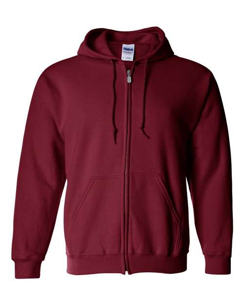 Heavy Blend™ Full-Zip Hooded Sweatshirt (Reds) - 18600