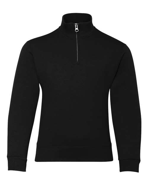 Nublend® Sweat-shirt à col cadet et quart de zip pour jeunes - 995YR