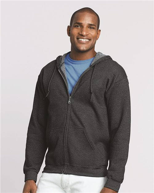 Heavy Blend™ Full-Zip Hooded Sweatshirt (Greens) - 18600
