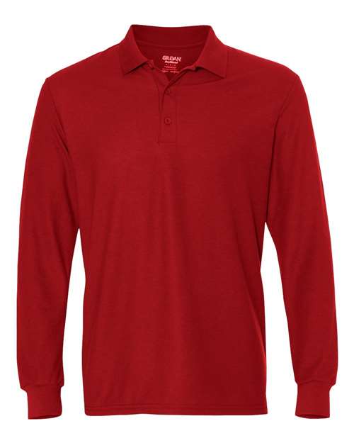 DryBlend® Double Piqué Long Sleeve Polo 72900