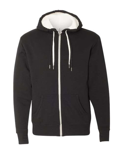 Sherpa-Lined Hooded Sweatshirt - EXP90SHZ