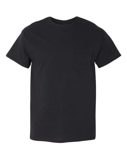 T-shirt à poche en coton épais™ - 5300G