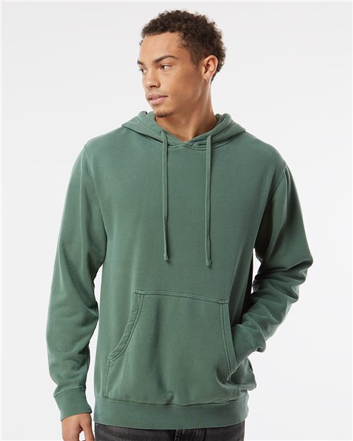 Midweight Pigment-Dyed Hooded Sweatshirt - PRM4500