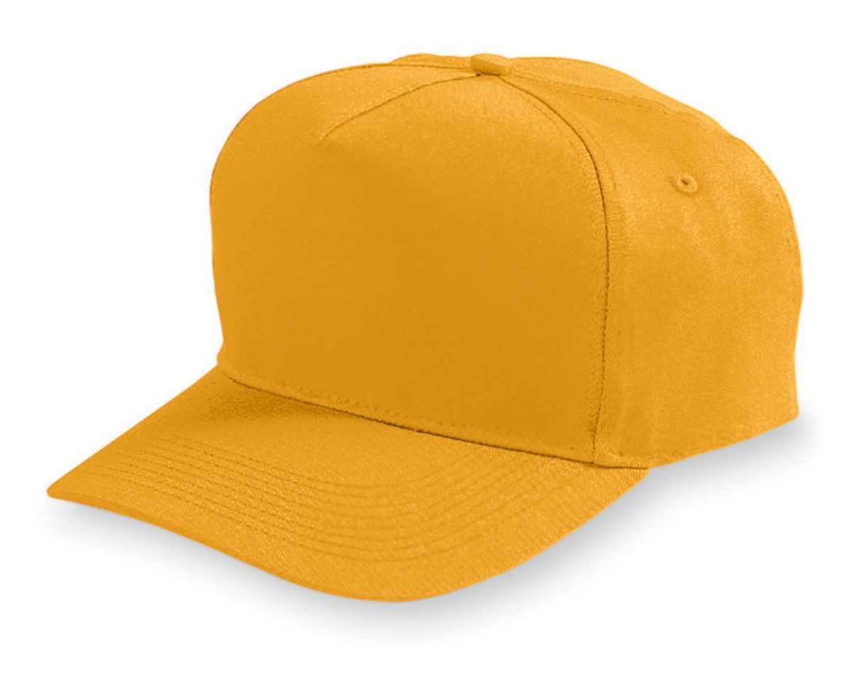 Youth Five-Panel Cotton Twill Cap - 6207