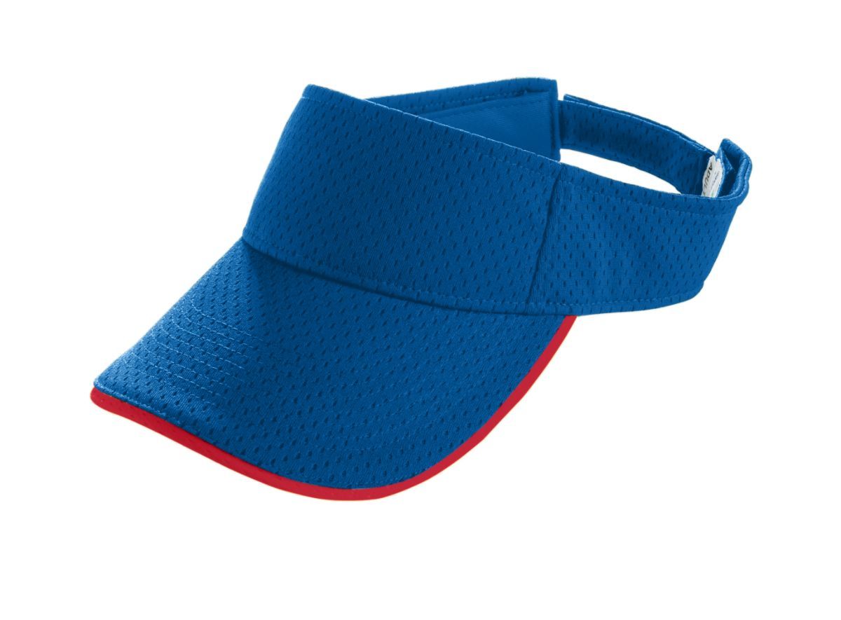 Youth Athletic Mesh Two-Color Visor - 6224