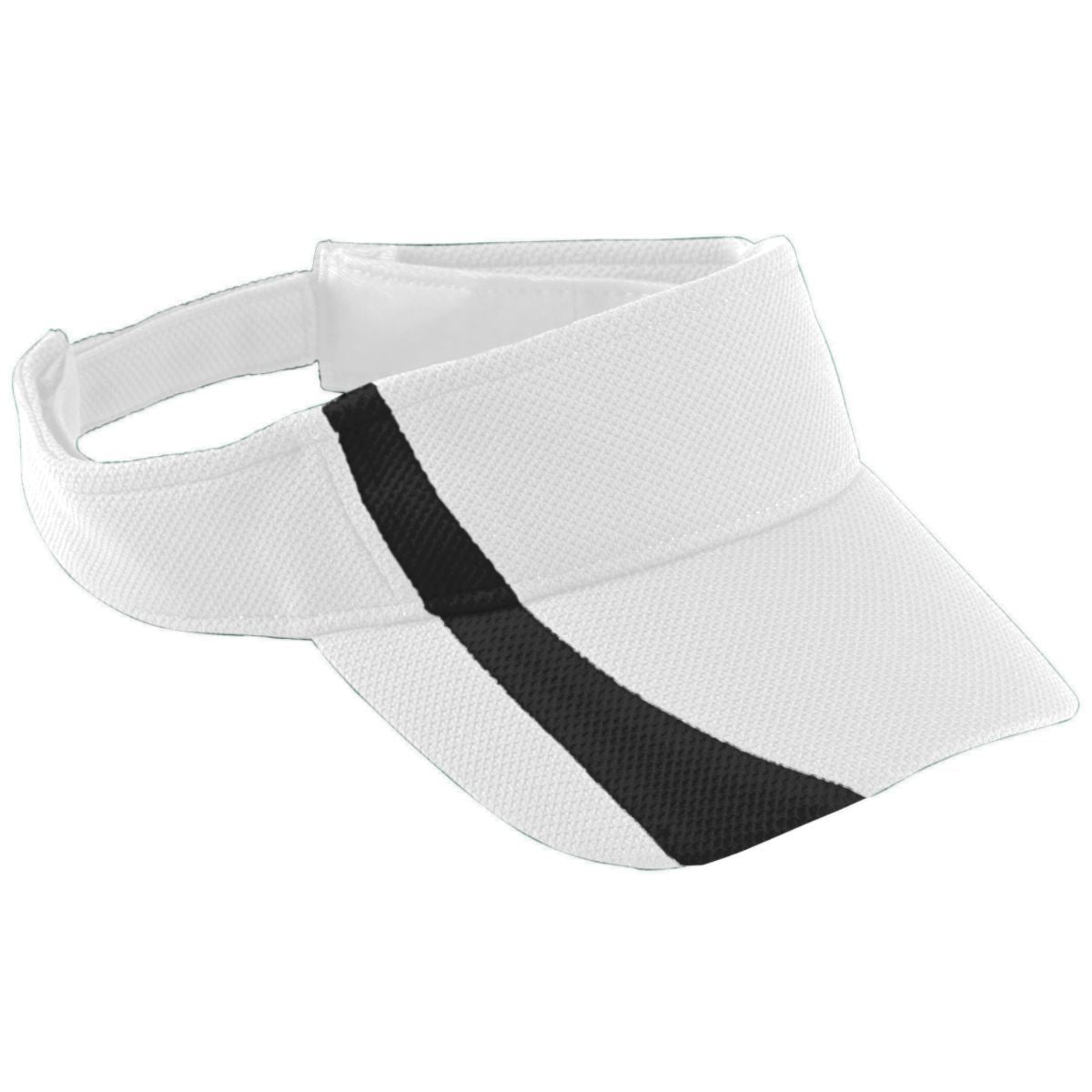 Youth Adjustable Wicking Mesh Two-Color Visor - 6261