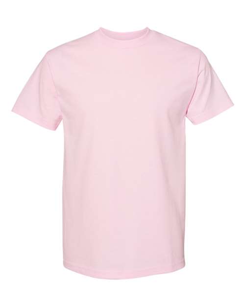 T-shirt unisexe en coton épais (roses) - 1301