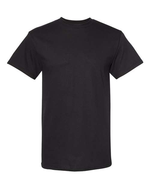 T-shirt poids lourd (Noirs) - 1901A