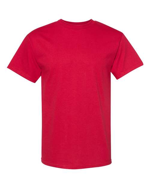 T-shirt poids lourd (rouges) - 1901A