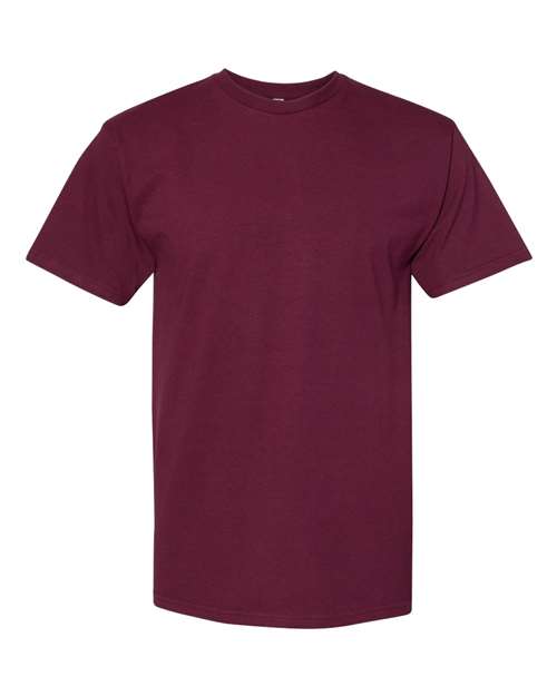 Midweight Cotton Unisex Tee (Reds) - 1701A