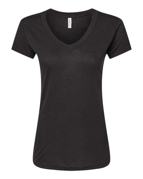 Women's Deluxe Blend V-Neck T-Shirt - 3542M