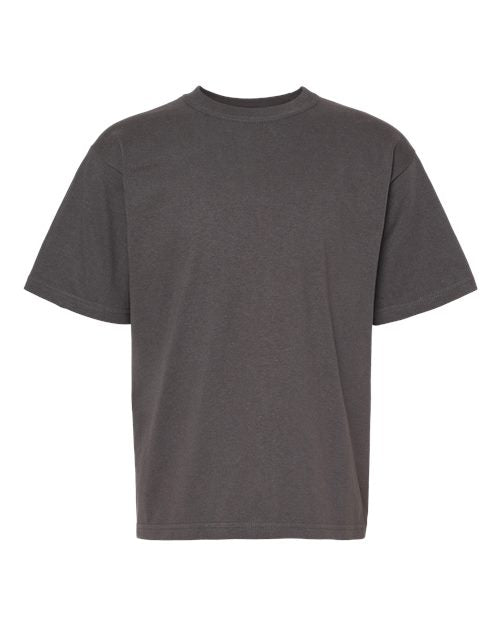 T-shirt or doux au toucher pour jeune (gris) - 4850M