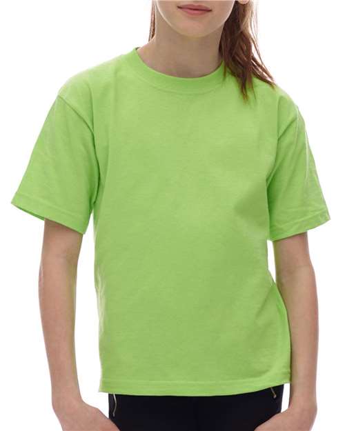 Youth Gold Soft Touch T-Shirt (Greens) - 4850M