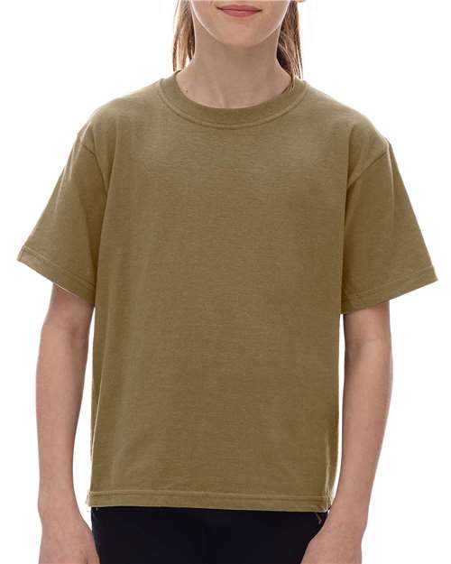 Youth Gold Soft Touch T-Shirt (Browns) - 4850M