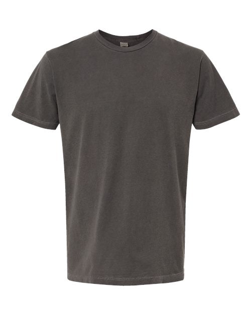 T-shirt teint en pièce vintage unisexe (gris) - 6500MM