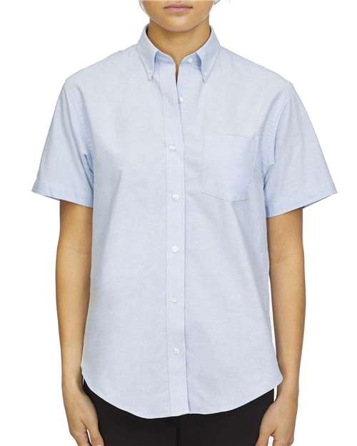 Women's Oxford Short Sleeve Shirt - 18CV301V
