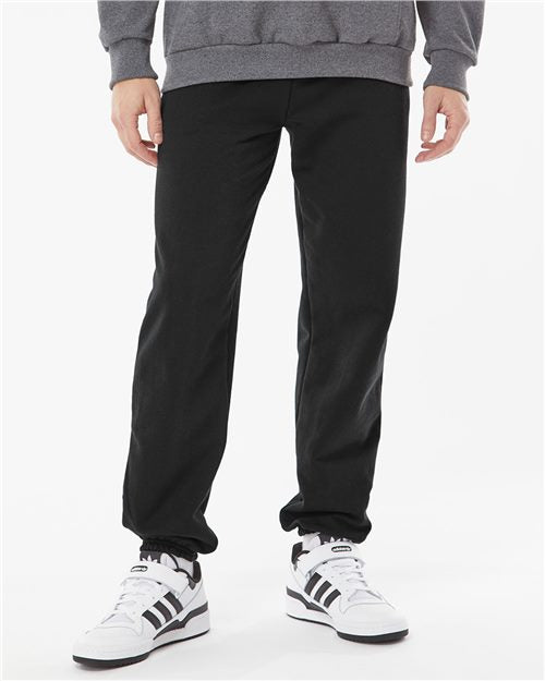 Pantalon de survêtement à poches avec poignets élastiques - KF9012