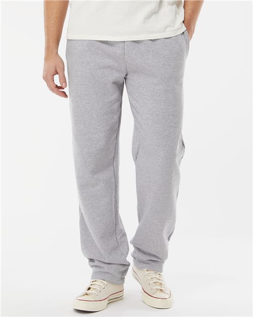 Pocketed Open Bottom Sweatpants - KF9022